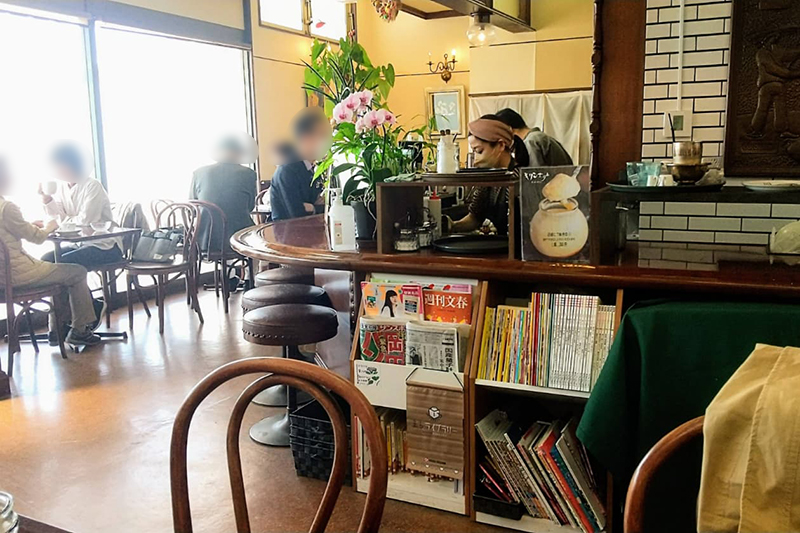 CAFE IMAMURA(カフェイマムラ)の内観