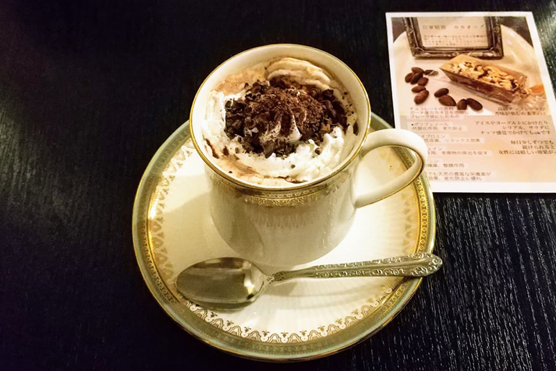 SHIPPO COFFEE Yamazaki・珈琲焙煎アトリエのチョコモカ