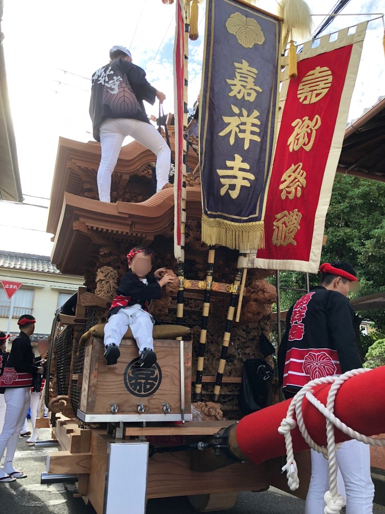 大阪田尻町の地車(だんじり)祭