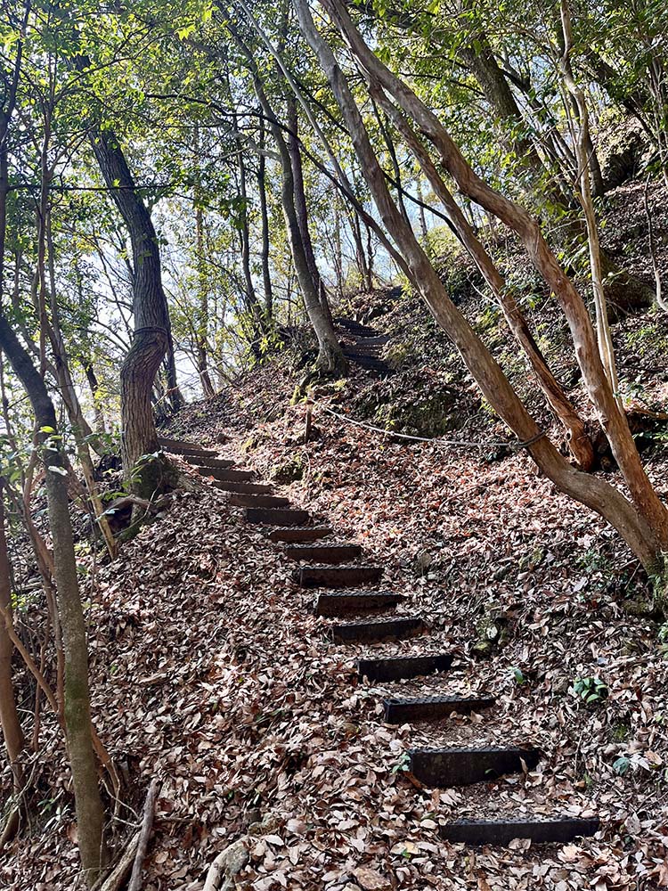 古城山の林道コース