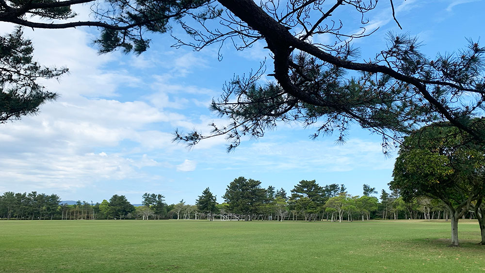 鹿児島南さつま市の海浜公園