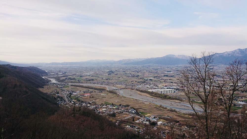 光城山からの景色