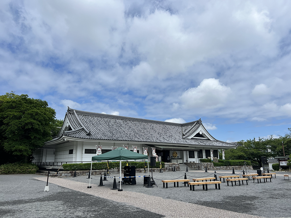 岡崎城の公園内にある三河武士のやかた家康館