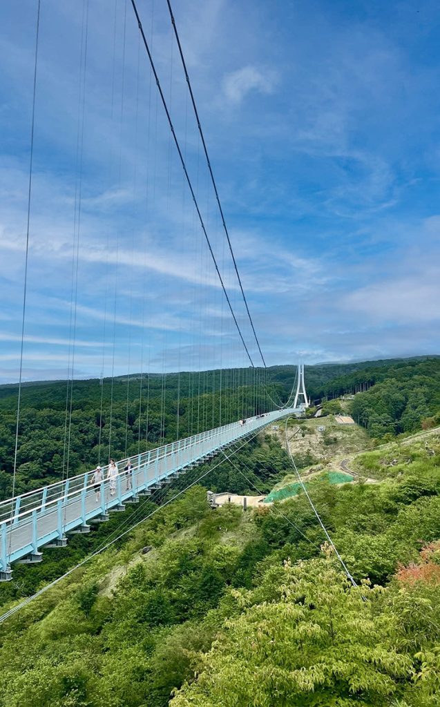 三島スカイウォークの吊り橋