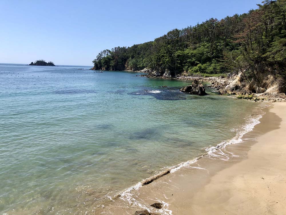 宮城県気仙沼の十八鳴浜